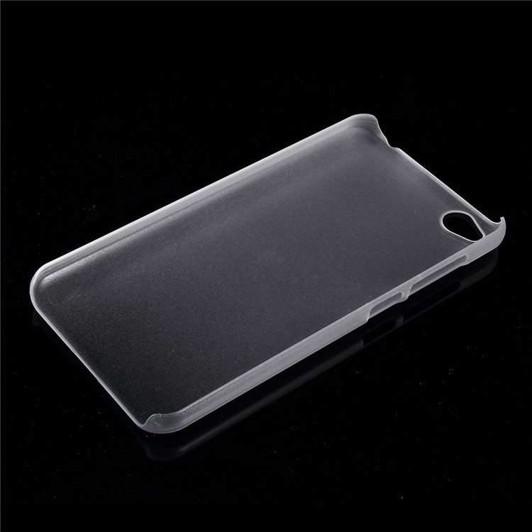 Rubberized Hard PC Case for Xiaomi Redmi Go - Transparent-2
