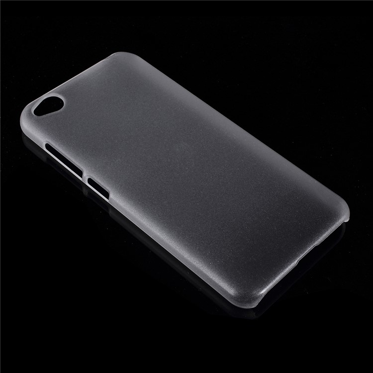 Rubberized Hard PC Case for Xiaomi Redmi Go - Transparent-3