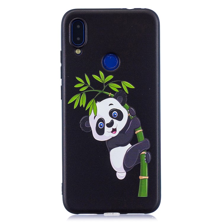 Pattern Printing Embossed TPU Case for Xiaomi Redmi Note 7S / Note 7 / Note 7 Pro (India) - Panda Pattern-4