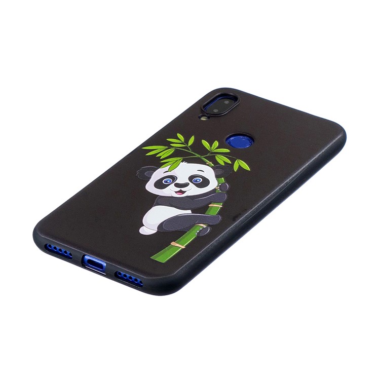 Pattern Printing Embossed TPU Case for Xiaomi Redmi Note 7S / Note 7 / Note 7 Pro (India) - Panda Pattern-5