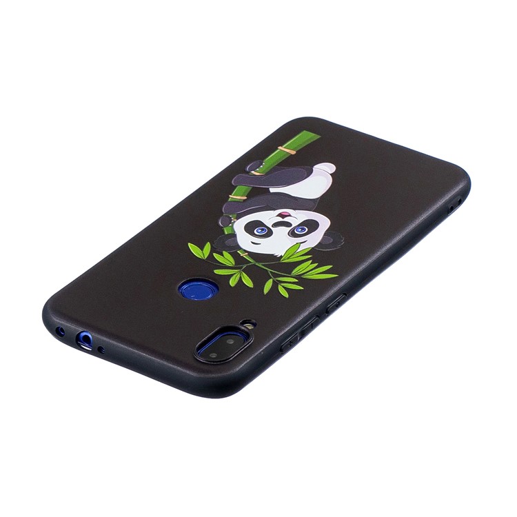Pattern Printing Embossed TPU Case for Xiaomi Redmi Note 7S / Note 7 / Note 7 Pro (India) - Panda Pattern-6