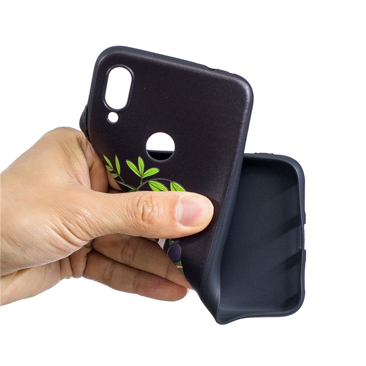 Pattern Printing Embossed TPU Case for Xiaomi Redmi Note 7S / Note 7 / Note 7 Pro (India) - Panda Pattern-7