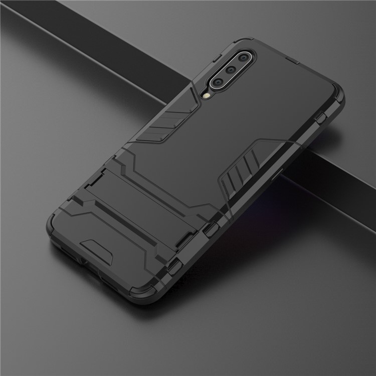 Plastic + TPU Hybrid Case with Kickstand for Xiaomi Mi 9 - Black-2