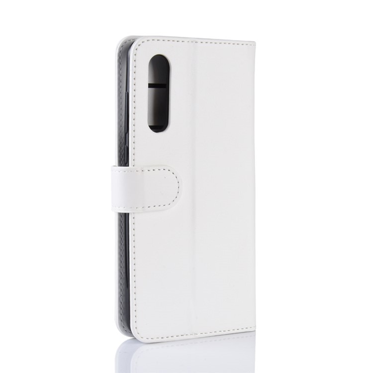 Crazy Horse PU Leather Stand Wallet Flip Case for Xiaomi Mi 9 SE - White-4