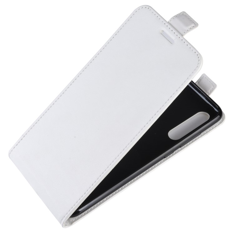 Crazy Horse Vertical Flip Leather Protective Case for Xiaomi Mi 9 SE - White-2