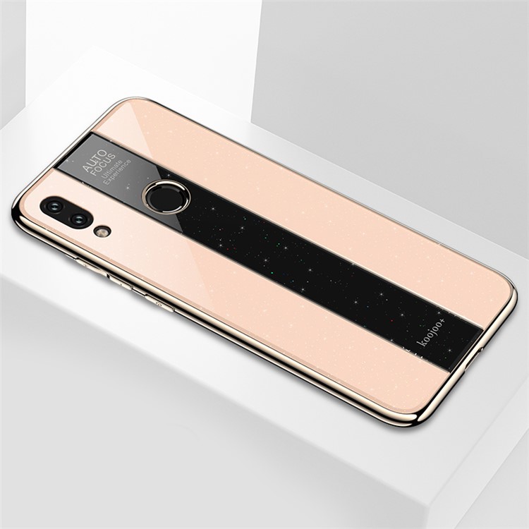 Electroplated TPU + PC Hybrid Protector Cover for Xiaomi Redmi Note 7S / Note 7/Note 7 Pro (India) - Gold-1