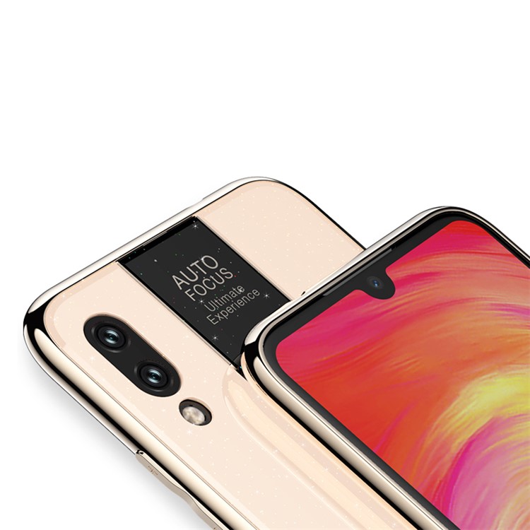 Electroplated TPU + PC Hybrid Protector Cover for Xiaomi Redmi Note 7S / Note 7/Note 7 Pro (India) - Gold-3