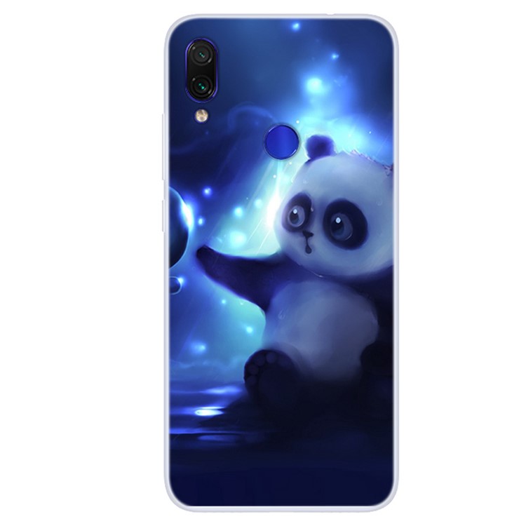 Pattern Printing Soft TPU Phone Case for Xiaomi Redmi Note 7S / Note 7 / Note 7 Pro (India) - Panda-1