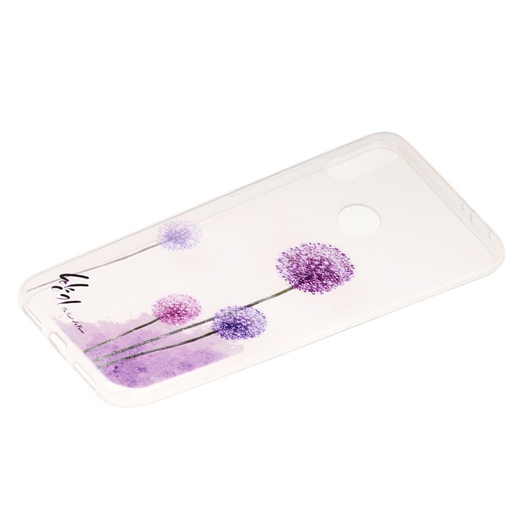 Pattern Printing Soft TPU Back Case for Xiaomi Redmi Note 7S / Note 7 / Note 7 Pro (India) - Dandelion-2