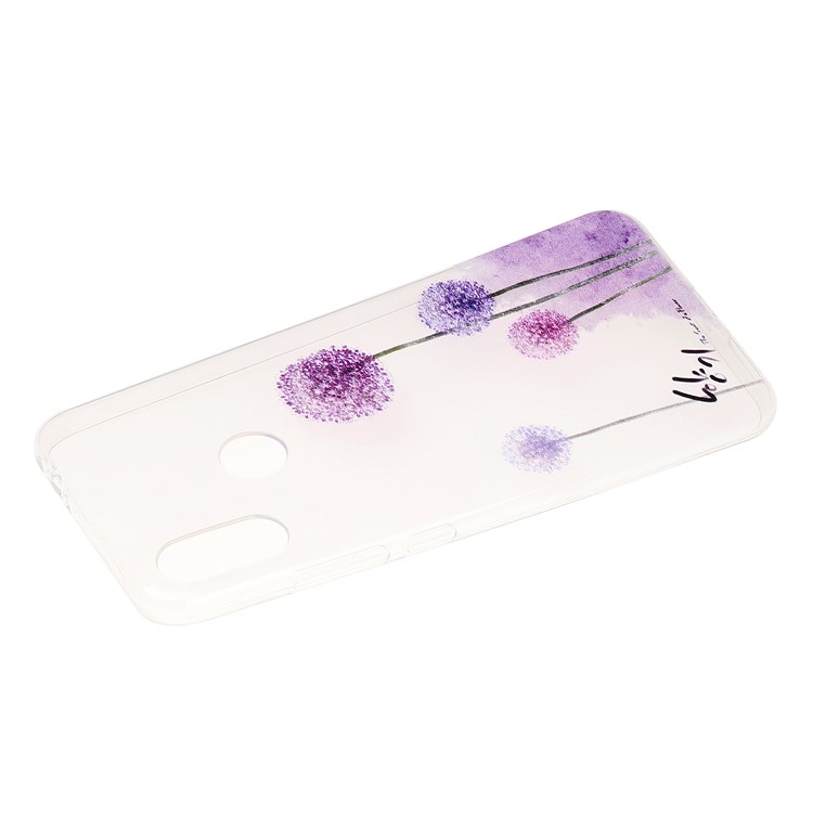 Pattern Printing Soft TPU Back Case for Xiaomi Redmi Note 7S / Note 7 / Note 7 Pro (India) - Dandelion-3
