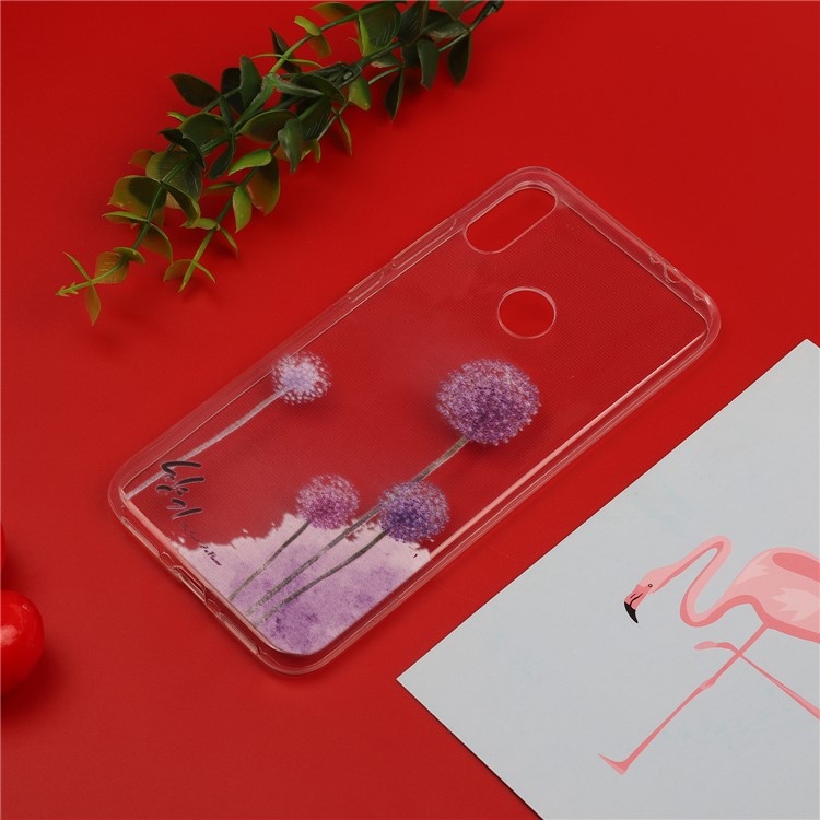 Pattern Printing Soft TPU Back Case for Xiaomi Redmi Note 7S / Note 7 / Note 7 Pro (India) - Dandelion-5