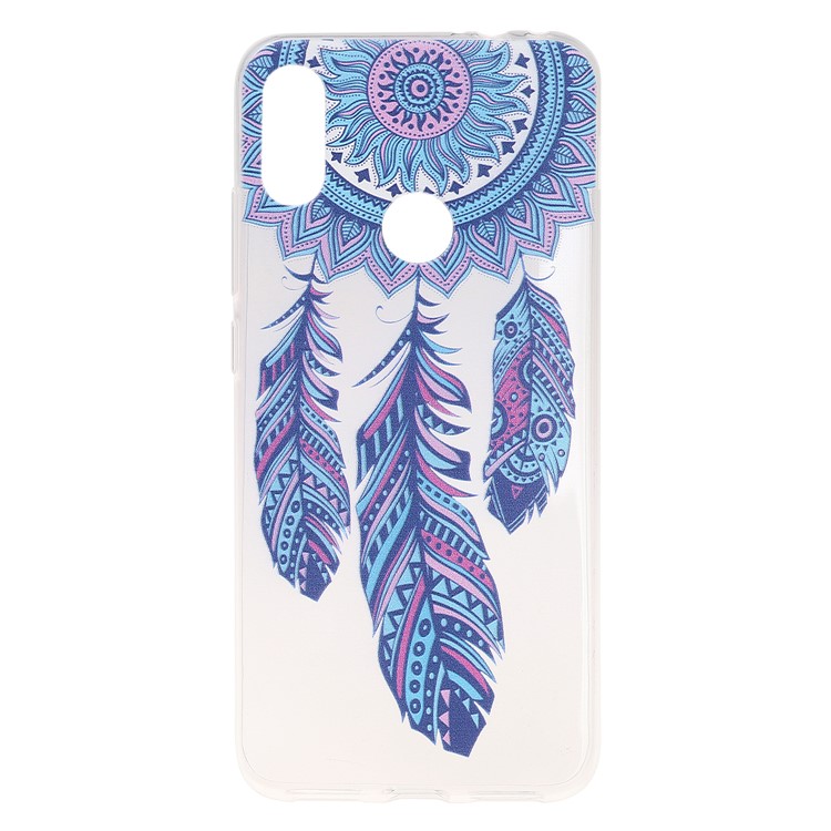Pattern Printing Soft TPU Back Case for Xiaomi Redmi Note 7S / Note 7 / Note 7 Pro (India) - Dream Catcher-1