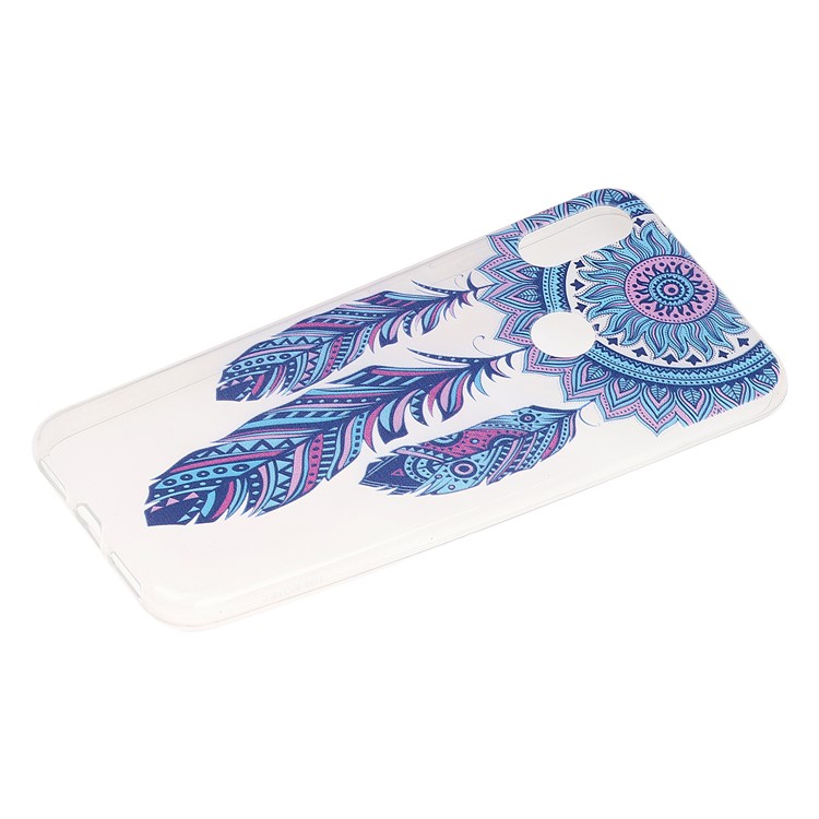 Pattern Printing Soft TPU Back Case for Xiaomi Redmi Note 7S / Note 7 / Note 7 Pro (India) - Dream Catcher-2
