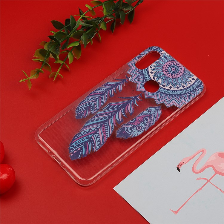 Pattern Printing Soft TPU Back Case for Xiaomi Redmi Note 7S / Note 7 / Note 7 Pro (India) - Dream Catcher-5