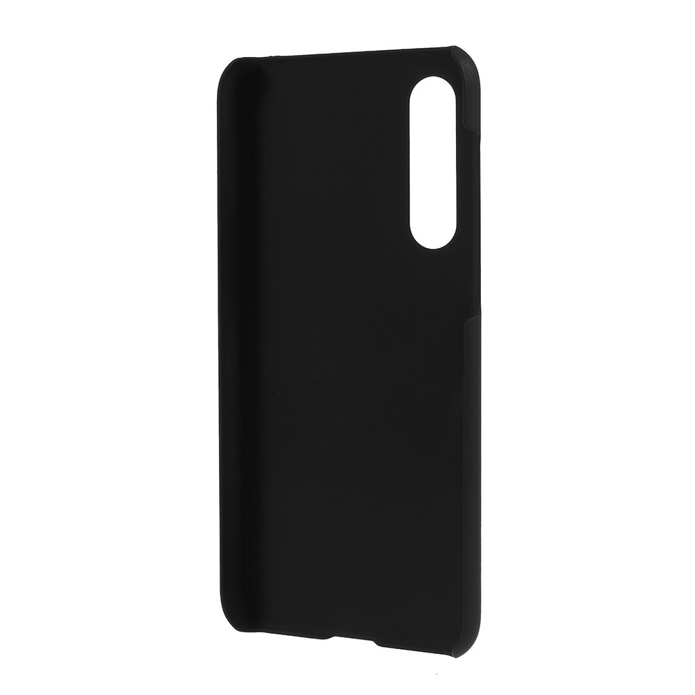 Case de Teléfonos Celulares de Plástico de Plástico de Goma Para Xiaomi Mi 9 SE - Negro