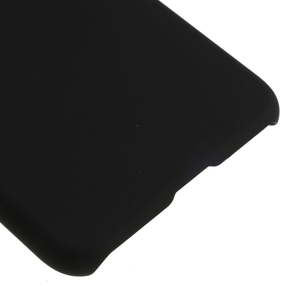 Étui de Téléphone de Téléphone Dur en Plastique Caoutchouté Pour Xiaomi Mi 9 se - le Noir