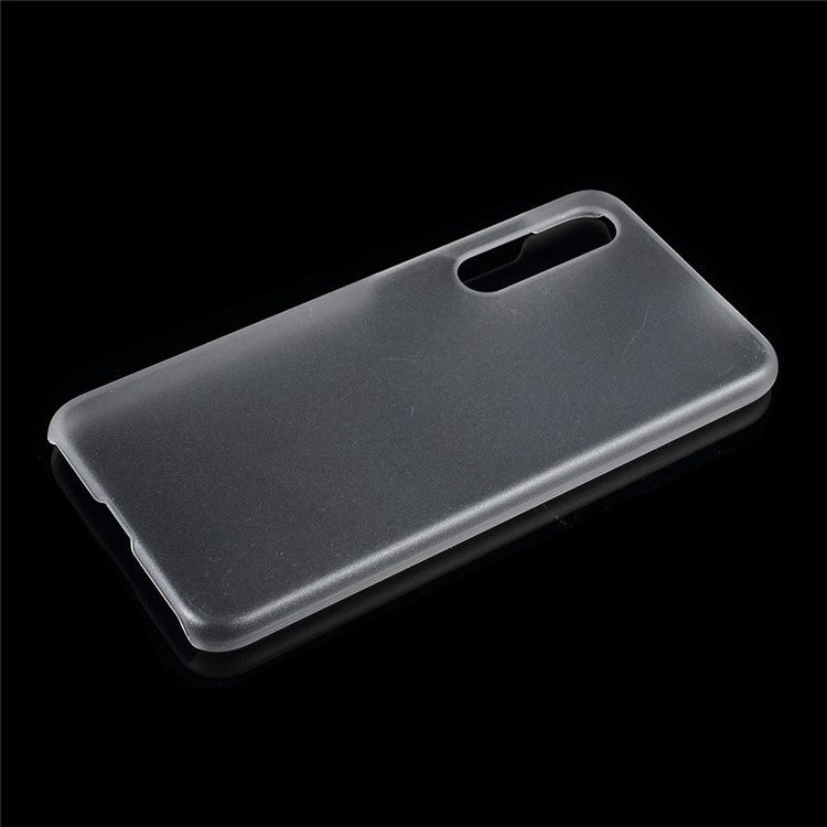 Rubberized Plastic Hard Cell Phone Case for Xiaomi Mi 9 SE - Transparent-1
