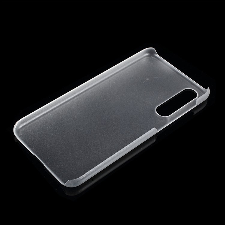 Rubberized Plastic Hard Cell Phone Case for Xiaomi Mi 9 SE - Transparent-2