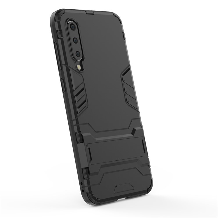 Cool Guard Kickstand PC + TPU Hybrid Phone Cover for Xiaomi Mi 9 SE - Black-6
