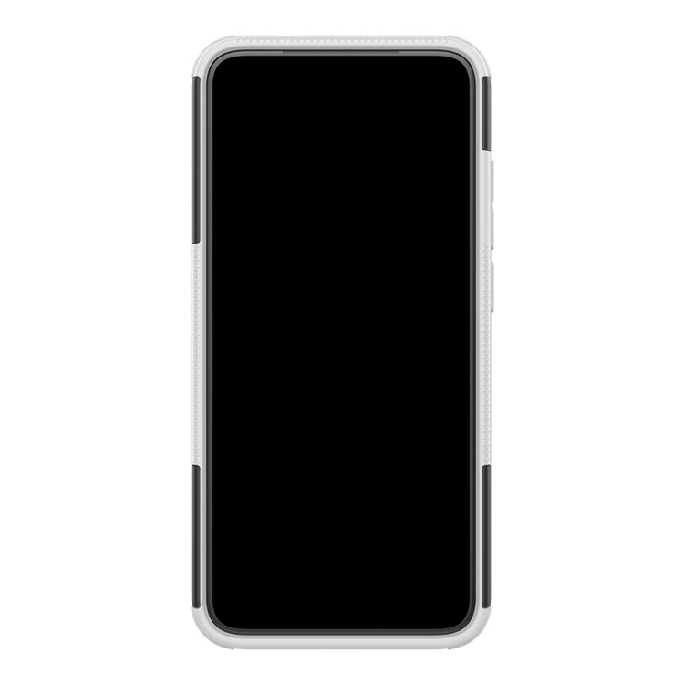 Cool Tyre PC + TPU Hybrid Cover with Kickstand for Xiaomi Redmi Note 7S / Note 7/Note 7 Pro (India) - White-4