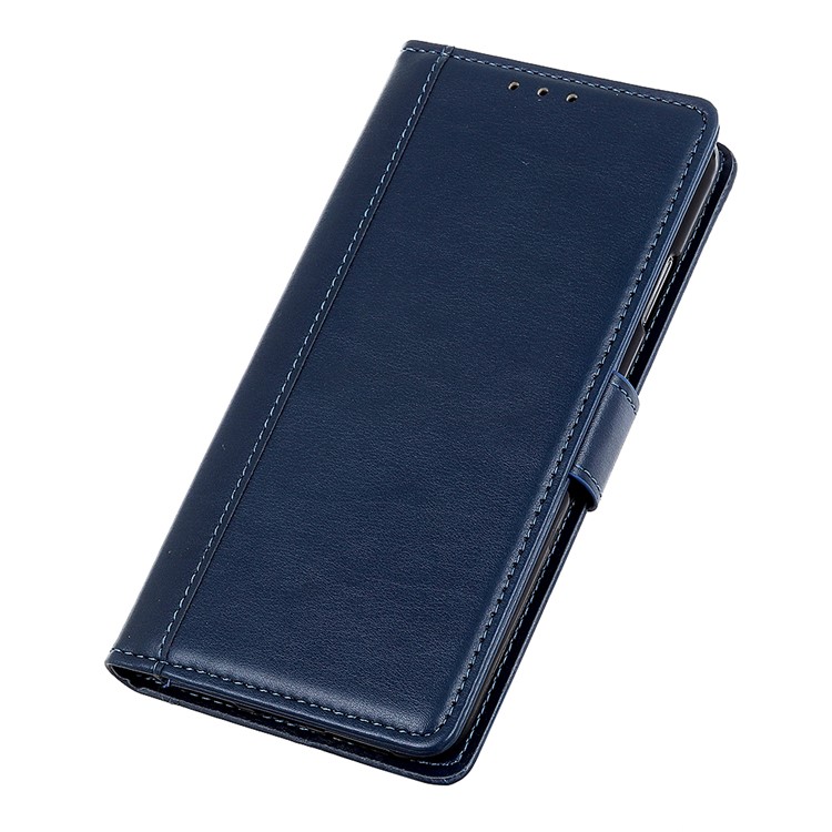 PU Leather Wallet Stand Case Cover for Xiaomi Redmi 7 - Dark Blue-7