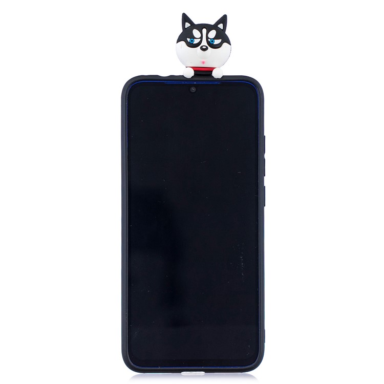 3D Cute Doll Pattern Printing TPU Case for Xiaomi Redmi Note 7S / Note 7 / Note 7 Pro (India) - Dog-3
