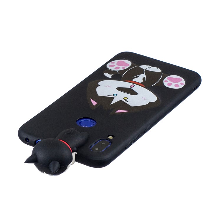 3D Cute Doll Pattern Printing TPU Case for Xiaomi Redmi Note 7S / Note 7 / Note 7 Pro (India) - Dog-5
