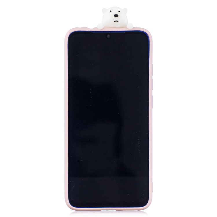 3D Cute Doll Pattern Printing TPU Case for Xiaomi Redmi Note 7S / Note 7 / Note 7 Pro (India) - Bear-3