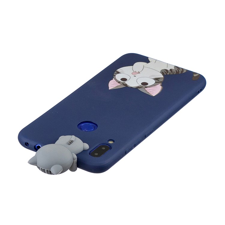 3D Cute Doll Pattern Printing TPU Case for Xiaomi Redmi Note 7S / Note 7 / Note 7 Pro (India) - Cat-5