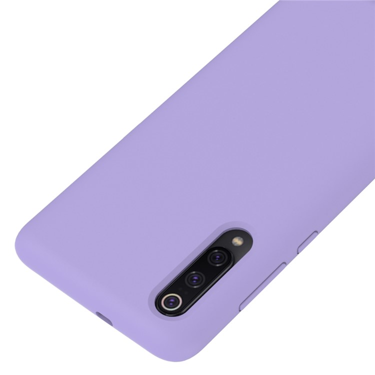 Liquid Silicone Mobile Phone Cover for Xiaomi Mi 9 - Purple-2
