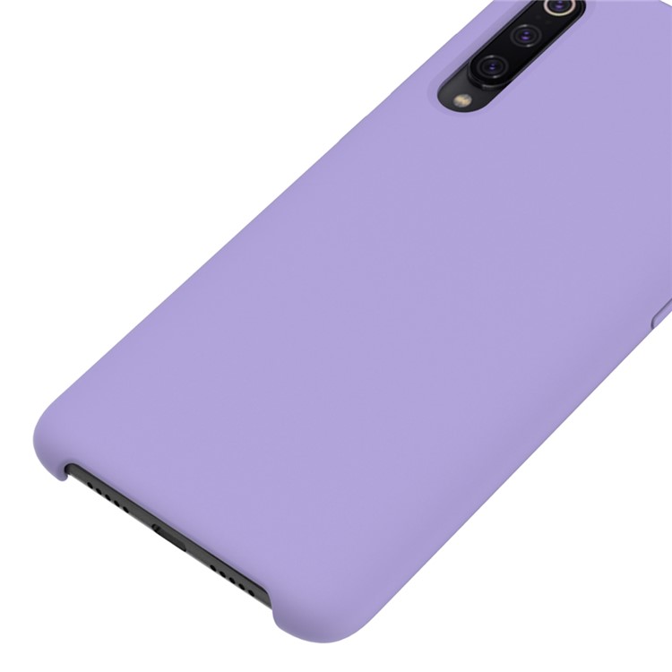 Liquid Silicone Mobile Phone Cover for Xiaomi Mi 9 - Purple-3