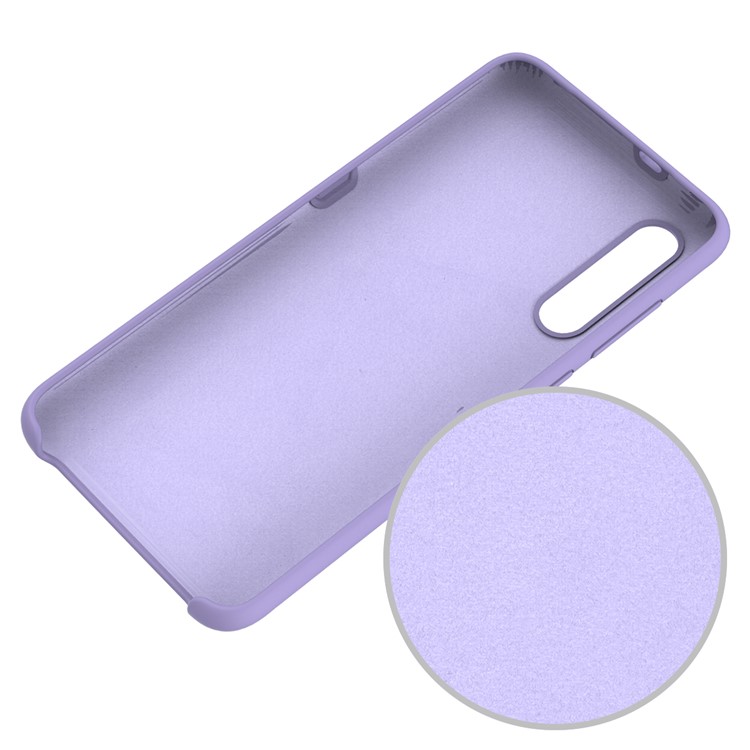 Liquid Silicone Mobile Phone Cover for Xiaomi Mi 9 - Purple-4