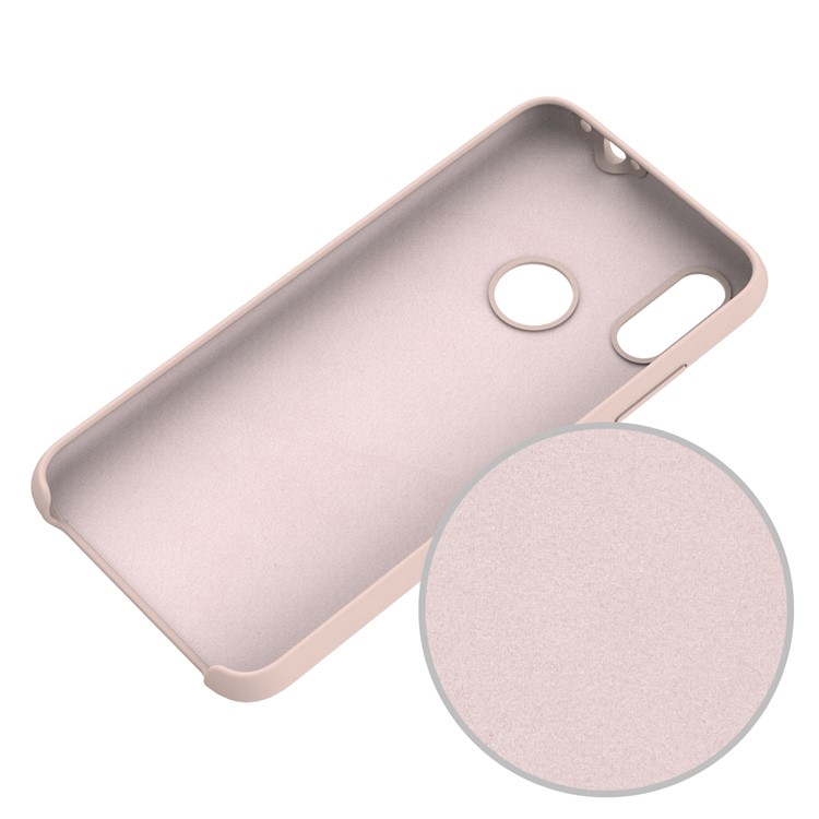 Invólucro De Telefone Móvel De Silicone Macio Líquido Para Xiaomi Redmi Note 7 / Nota 7 Pro (índia) - Rosa-4