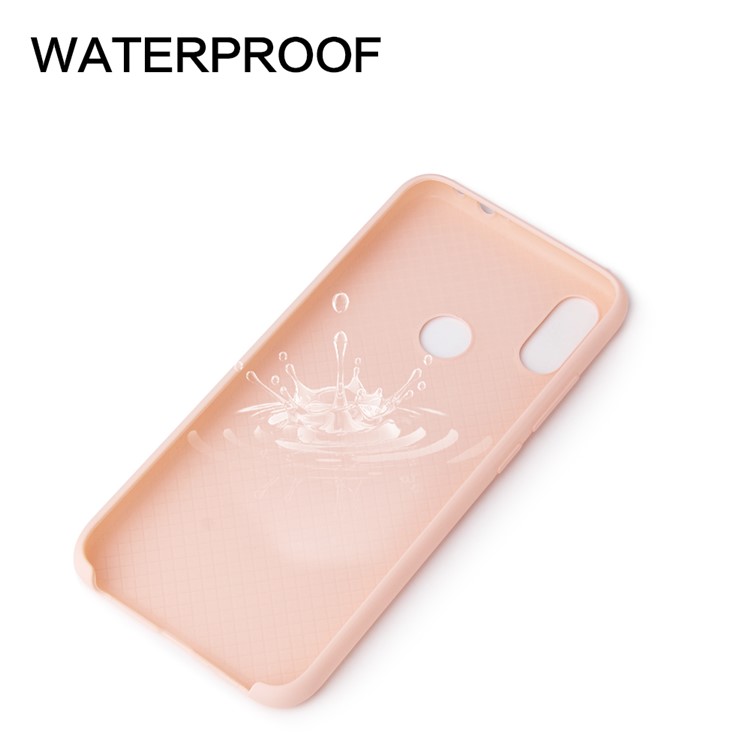 Rubberized Silky Soft TPU Cover for Xiaomi Redmi Note 7S / Note 7 / Note 7 Pro (India) - Pink-4