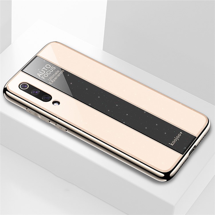 Electroplated PC + TPU Hybrid Case for Xiaomi Mi 9 - Gold-1