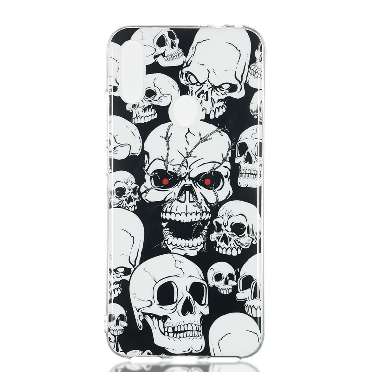 Noctilucent IMD TPU Case for Xiaomi Redmi Note 7S / Note 7 / Note 7 Pro (India) - Cool Skulls-2