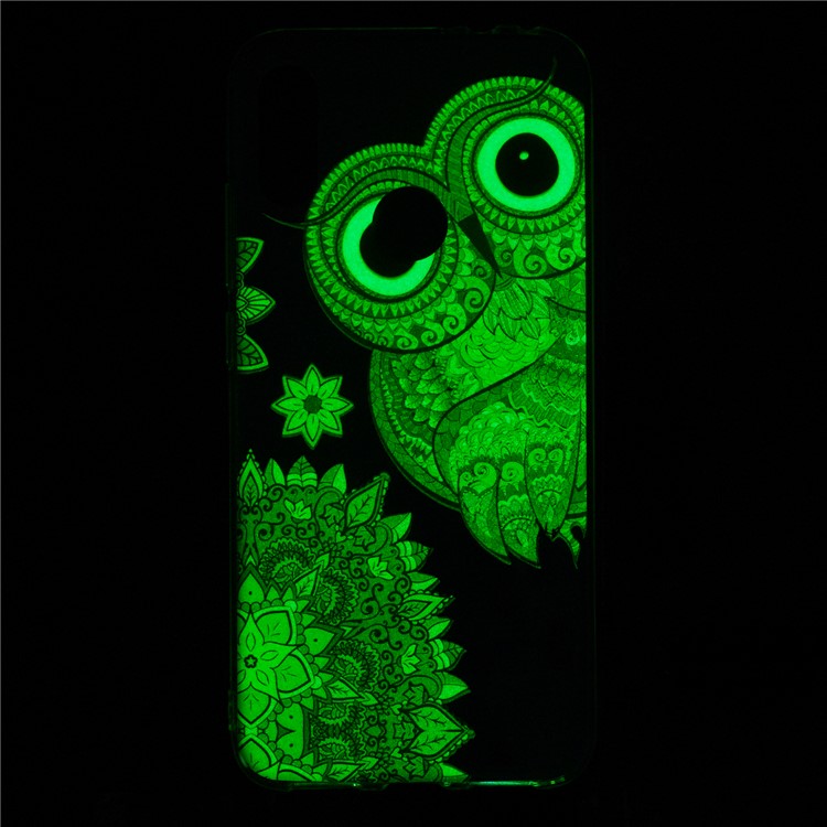 Noctilucent IMD TPU Case for Xiaomi Redmi Note 7S / Note 7 / Note 7 Pro (India) - Owl Pattern-6