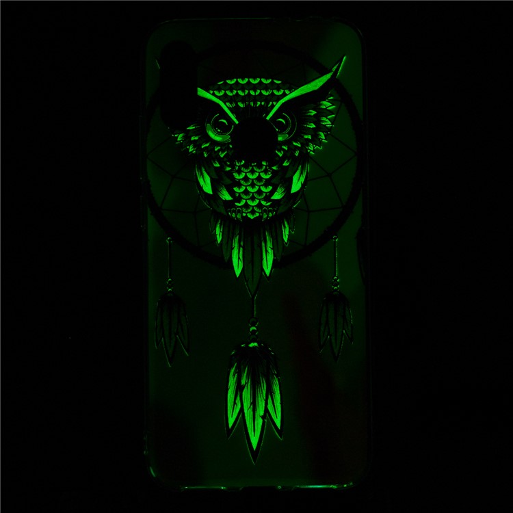 Noctilucent IMD TPU Case for Xiaomi Redmi Note 7S / Note 7 / Note 7 Pro (India) - Owl Dream Catcher-6