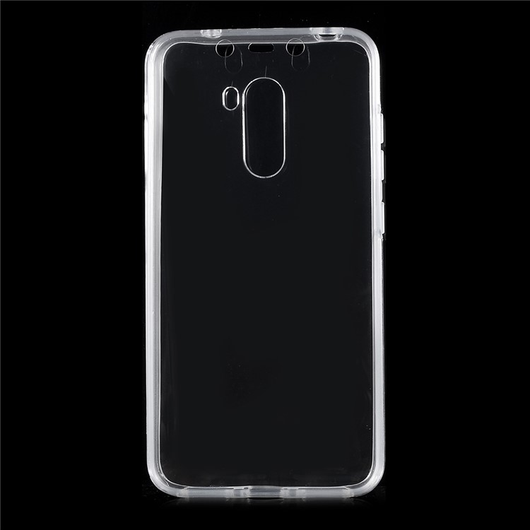 Transparent TPU + PC Hybrid Phone Shell for Xiaomi Pocophone F1 / Poco F1-4