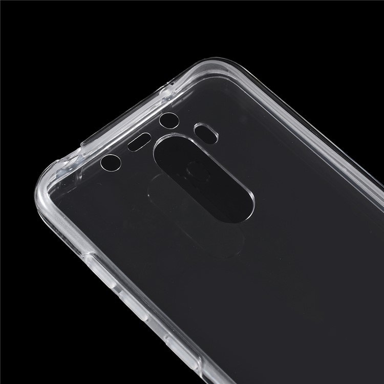 Transparent TPU + PC Hybrid Phone Shell for Xiaomi Pocophone F1 / Poco F1-5