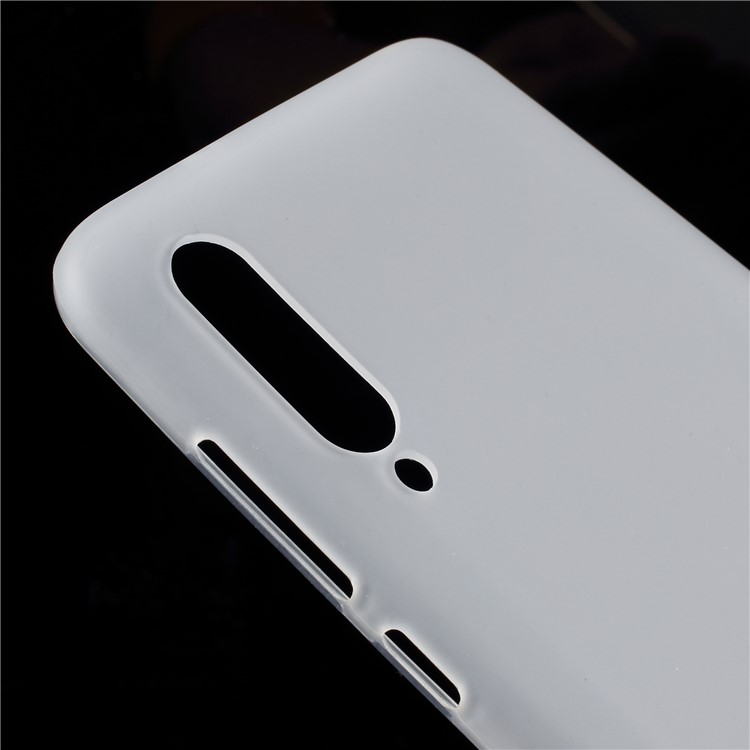Double Sided Matte TPU Mobile Phone Cover for Xiaomi Mi 9 - White-4