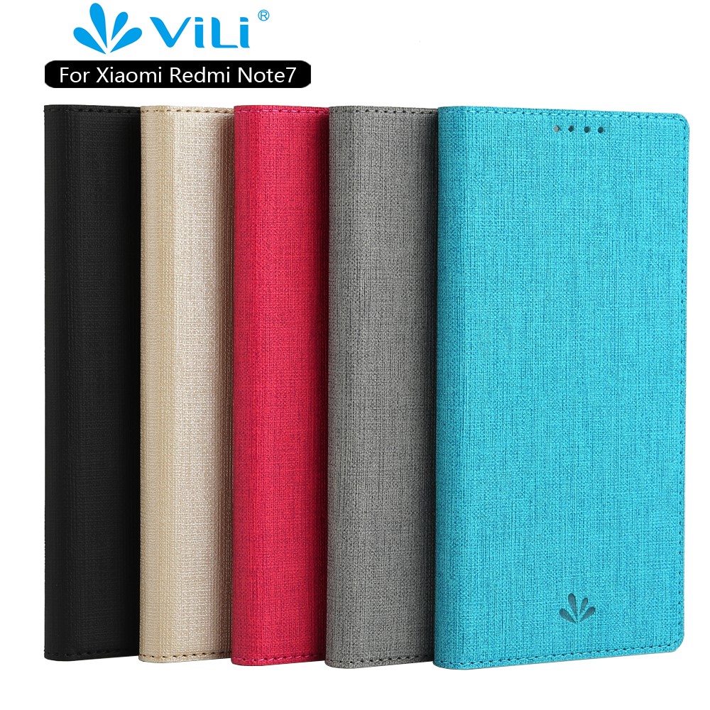 VILI DMX Cross Texture Stand Leather Phone Casing for Xiaomi Redmi Note 7S / Note 7/Note 7 Pro (India) - Black-6