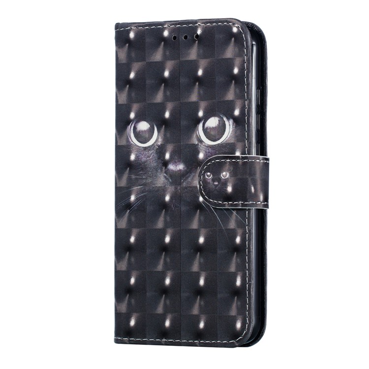 Pattern Printing Light Spot Decor Leather Wallet Case for Xiaomi Redmi Note 7S / Note 7 / Note 7 Pro (India) - Cat-4