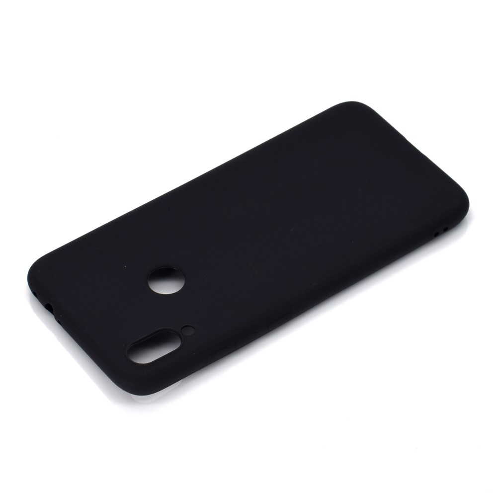 Case TPU de Esmalte Suave Para Xiaomi Redmi Note 7s / Nota 7 / Nota 7 Pro (India) - Negro