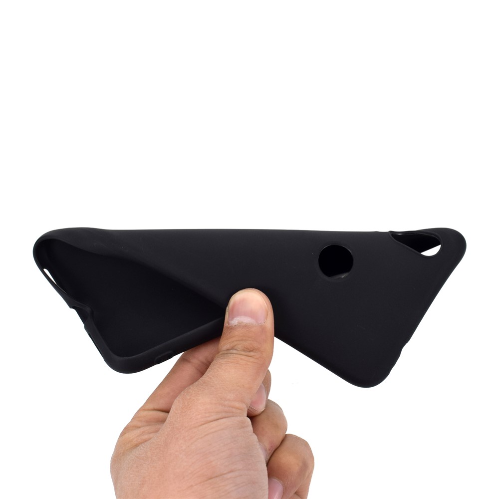 Custodia TPU Glassata Morbida Per Xiaomi Redmi Note 7S / Nota 7 / Nota 7 Pro (India) - Nero