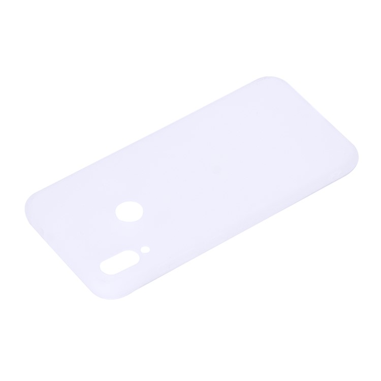 Soft Frosted TPU Case for Xiaomi Redmi Note 7S / Note 7 / Note 7 Pro (India) - White-4