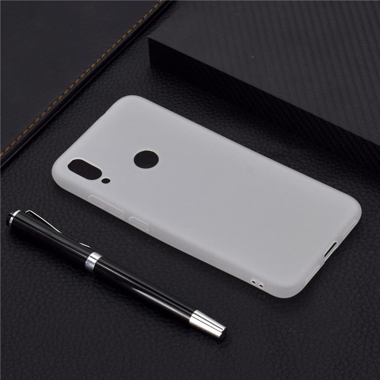 Soft Frosted TPU Case for Xiaomi Redmi Note 7S / Note 7 / Note 7 Pro (India) - White-6