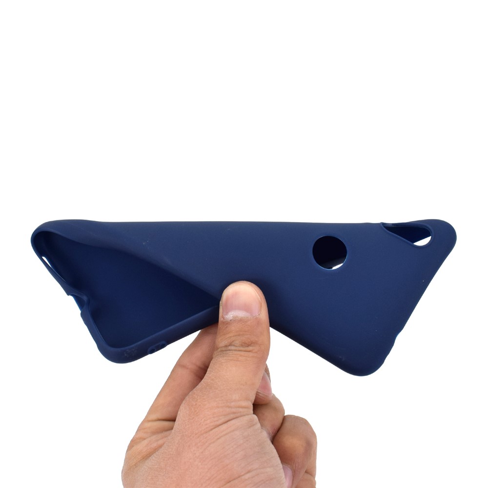 Soft Frosted TPU Case for Xiaomi Redmi Note 7S / Note 7 / Note 7 Pro (India) - Dark Blue-5