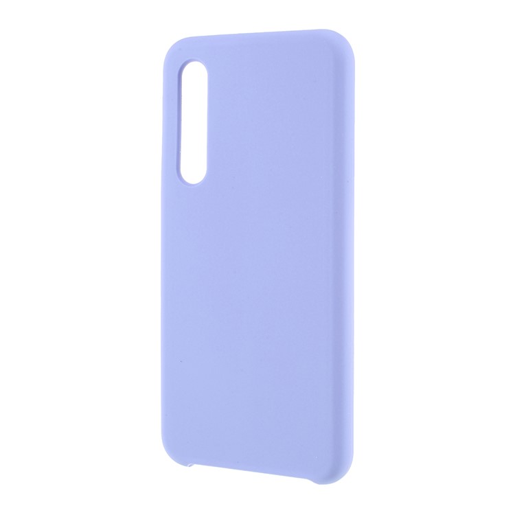 Rubberized Silky Silicone Case for Xiaomi Mi 9 SE - Purple-2