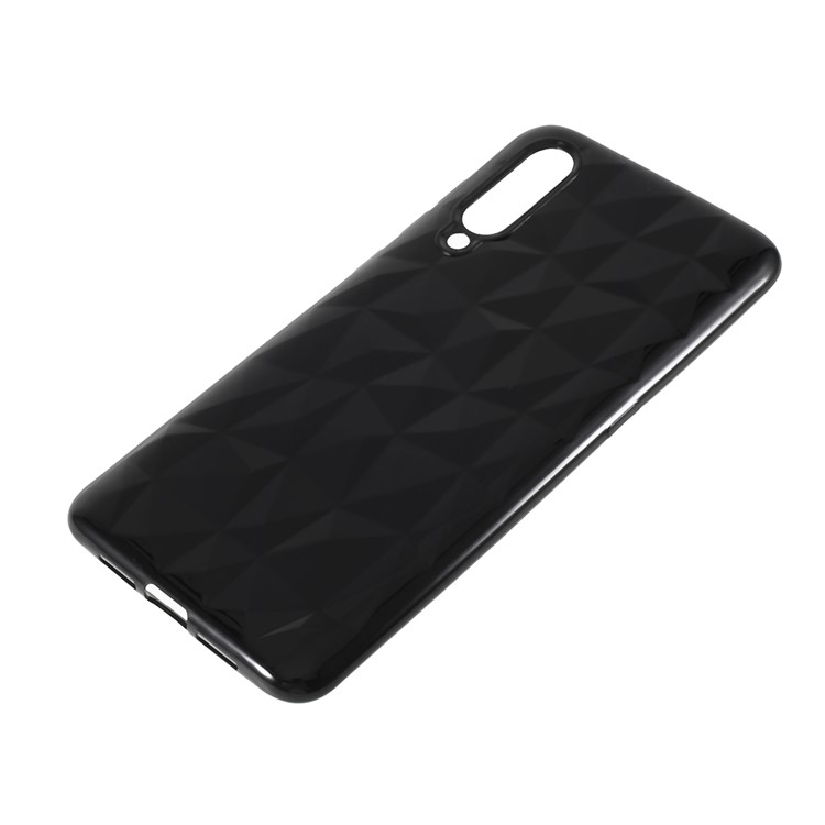 3D Grão De Diamante Macio TPU Caso Para Xiaomi Mi 9 - Preto-1